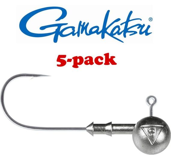 Gamakatsu Jiggskallar-17g 4/0 i gruppen Kroker Og Terminal Takkel / Jigghode / Runde Jigghoder hos Sportfiskeprylar.se (K7217-040)