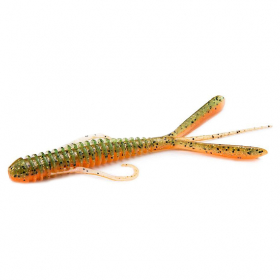 Keitech Hog Impact 8,9cm (10-pack) - Fire Tiger
