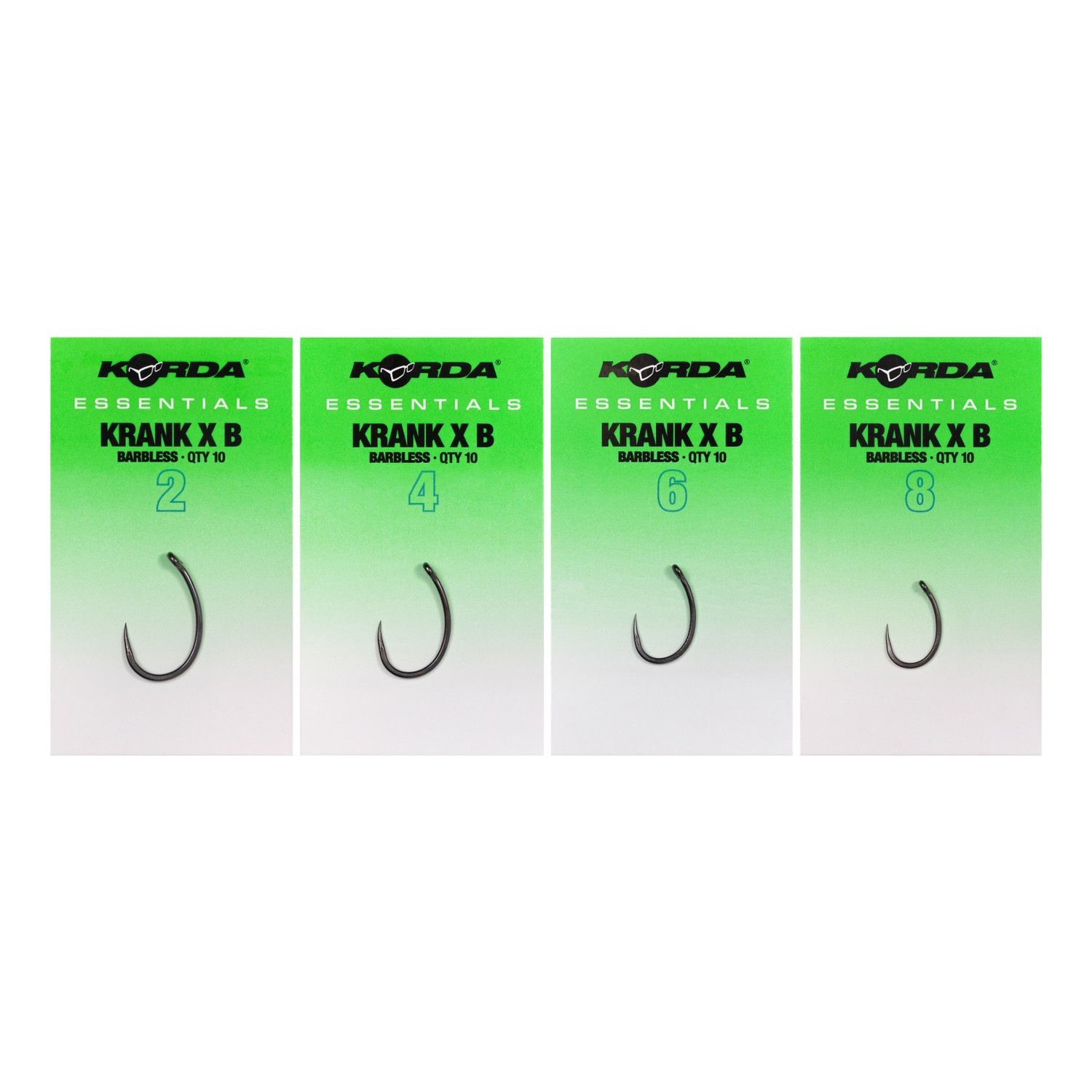 Korda Essentials Krank X Barbed i gruppen Kroker Og Terminal Takkel / Kroker / Specimen Kroker hos Sportfiskeprylar.se (KES017r)