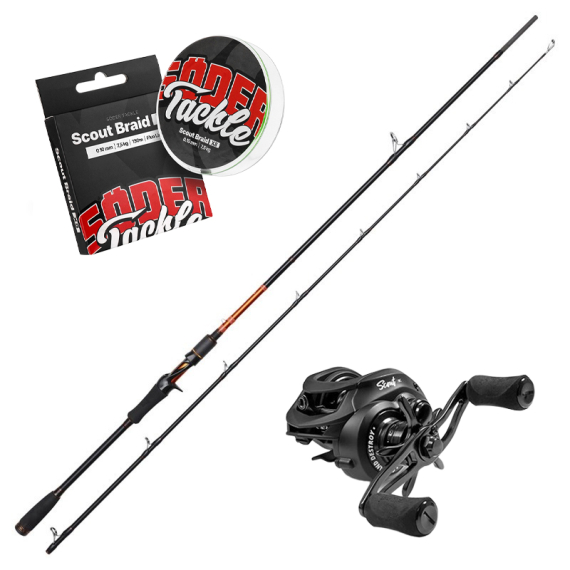 Kinetic Xarann Predator Trigger 225cm 25-75g Combo i gruppen Kombinasjoner / Kaste Kombinasjoner / Spinnfiskesett Gjedde hos Sportfiskeprylar.se (KINETICXARANNSET)