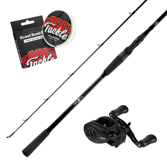 Lake X Pike & Abu Garcia Max 5 Casting Combo 8\'6\'\' 70-15g i gruppen Kombinasjoner / Kaste Kombinasjoner / Spinnfiskesett Gjedde hos Sportfiskeprylar.se (LAKEXABUMAXCMB)