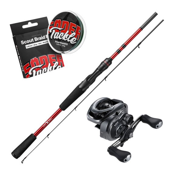 Lake X Perch 7\'2\'\' X-Fast Action ML 5-25g Casting Combo i gruppen Kombinasjoner / Kaste Kombinasjoner / Kastesett Abbor hos Sportfiskeprylar.se (LAKEXPERCHSLXCOMBO)