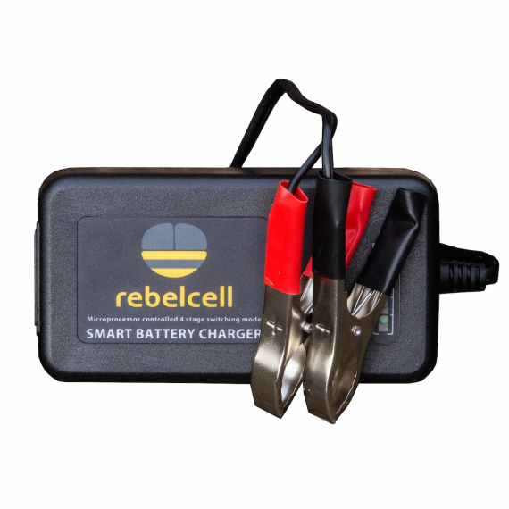 Rebelcell Laddare 12.6V3A For 12V07AV i gruppen Båtelektronikk / Batterier Og Ladere / Batteriladere hos Sportfiskeprylar.se (LC12V03REUA)