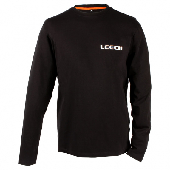 Leech T-Shirt Long Sleeve Black i gruppen Klær Og Fottøy / Klær / Gensere / Langarmet Tskjorte hos Sportfiskeprylar.se (LEECH3002-Mr)