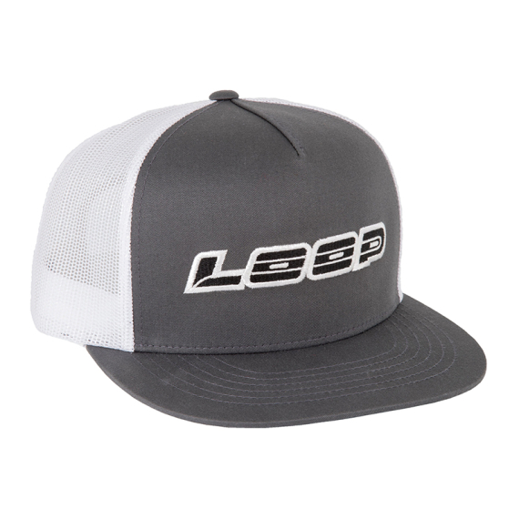 Loop Logo Meshback Flat Cap - Grey/White i gruppen Klær Og Fottøy / Caps Og Annet Hodeplagg / Caps hos Sportfiskeprylar.se (LFC-48)