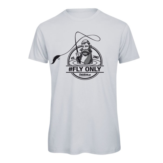 Fishline Hipster Men\'s 100% Organic Cotton t-shirt S i gruppen Klær Og Fottøy / Klær / T-Skjorte hos Sportfiskeprylar.se (LG93HIP-S)