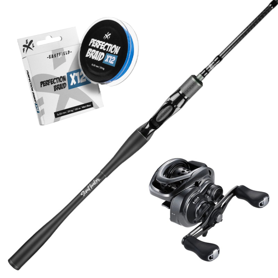 Scout Lunker 7\'6\'\' 5-28g SLX BFS Combo i gruppen Kombinasjoner / Kaste Kombinasjoner / Kastesett Abbor hos Sportfiskeprylar.se (LUNKERSLXBFSCOMBO)