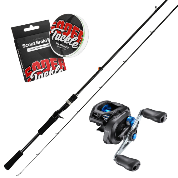 Lunker Stick Casting SLX Combo i gruppen Kombinasjoner / Kaste Kombinasjoner / Kastesett Abbor hos Sportfiskeprylar.se (LUNKERSTICKCASTINGSET)