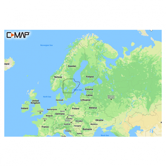 C-MAP Discover - Västervik - Söderhamn i gruppen Båtelektronikk / Kart hos Sportfiskeprylar.se (M-EN-Y208-MS)