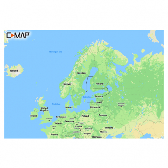 C-MAP Discover - Gulf of Finland & Åland i gruppen Båtelektronikk / Kart hos Sportfiskeprylar.se (M-EN-Y212-MS)