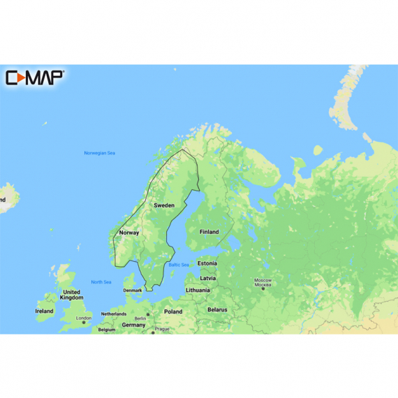 C-MAP Reveal i gruppen Båtelektronikk / Kart hos Sportfiskeprylar.se (M-EN-Y299-MSr)