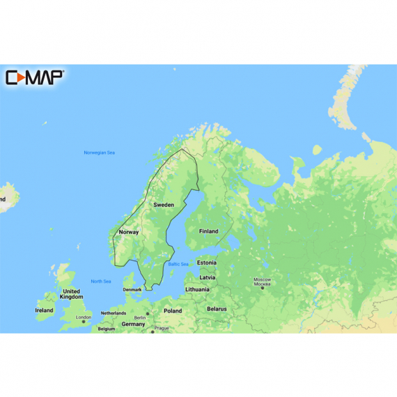 C-MAP Reveal i gruppen Båtelektronikk / Kart hos Sportfiskeprylar.se (M-EN-Y299-MSr)