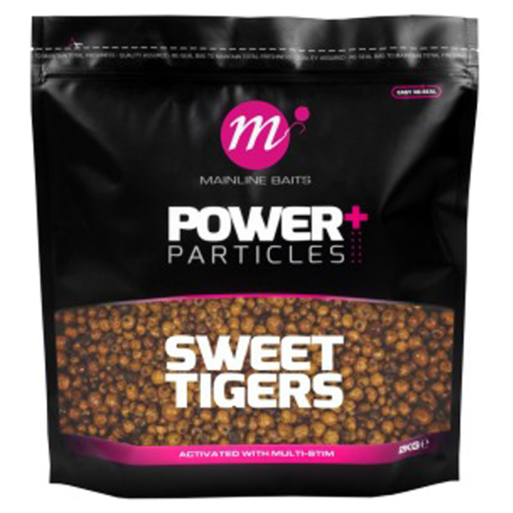 Mainline Power+ Sweet Tigers - 2kg i gruppen Fiskemetoder / Specimenfiske / Boilies Og Grunnfõr / Partikler hos Sportfiskeprylar.se (M37022)