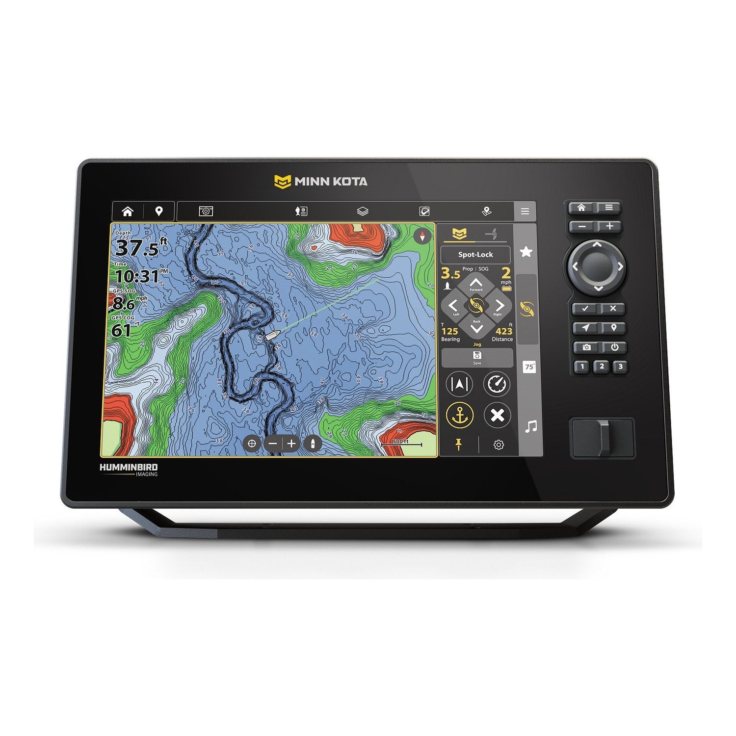 Minn Kota X10 i gruppen Båtelektronikk / Ekkolodd Og Kartplottere / Kartplotter Med Ekkolodd hos Sportfiskeprylar.se (M412380-1r)