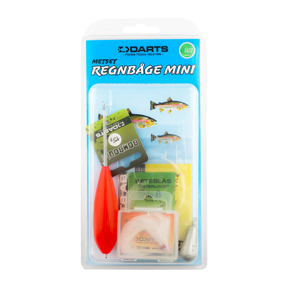Darts Angling Set Rainbow Mini i gruppen Kroker Og Terminal Takkel / Dupp Fiskesett / Dupp Og Ferdig Takkel hos Sportfiskeprylar.se (M895-02)