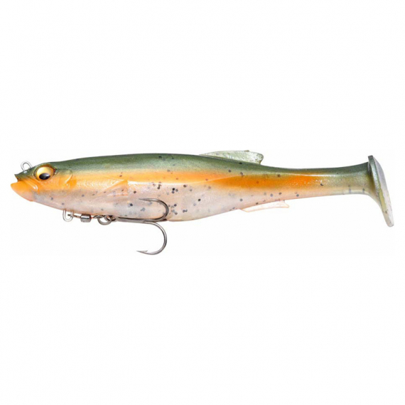 Megabass Magdraft 10\'\', 25cm - Rainbow i gruppen Sluker / Swimbaits / Soft Swimbaits hos Sportfiskeprylar.se (MB-MD10-4513473397097)