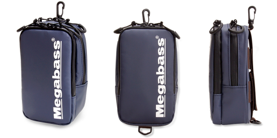 Megabass Mobile Pouch II - Navy White i gruppen Oppbevaring / Annen Oppbevaring hos Sportfiskeprylar.se (MB4513473552007)