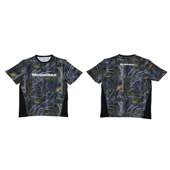 Megabass Game T-Shirt Real Camo i gruppen Klær Og Fottøy / Klær / T-Skjorte hos Sportfiskeprylar.se (MB497988r)