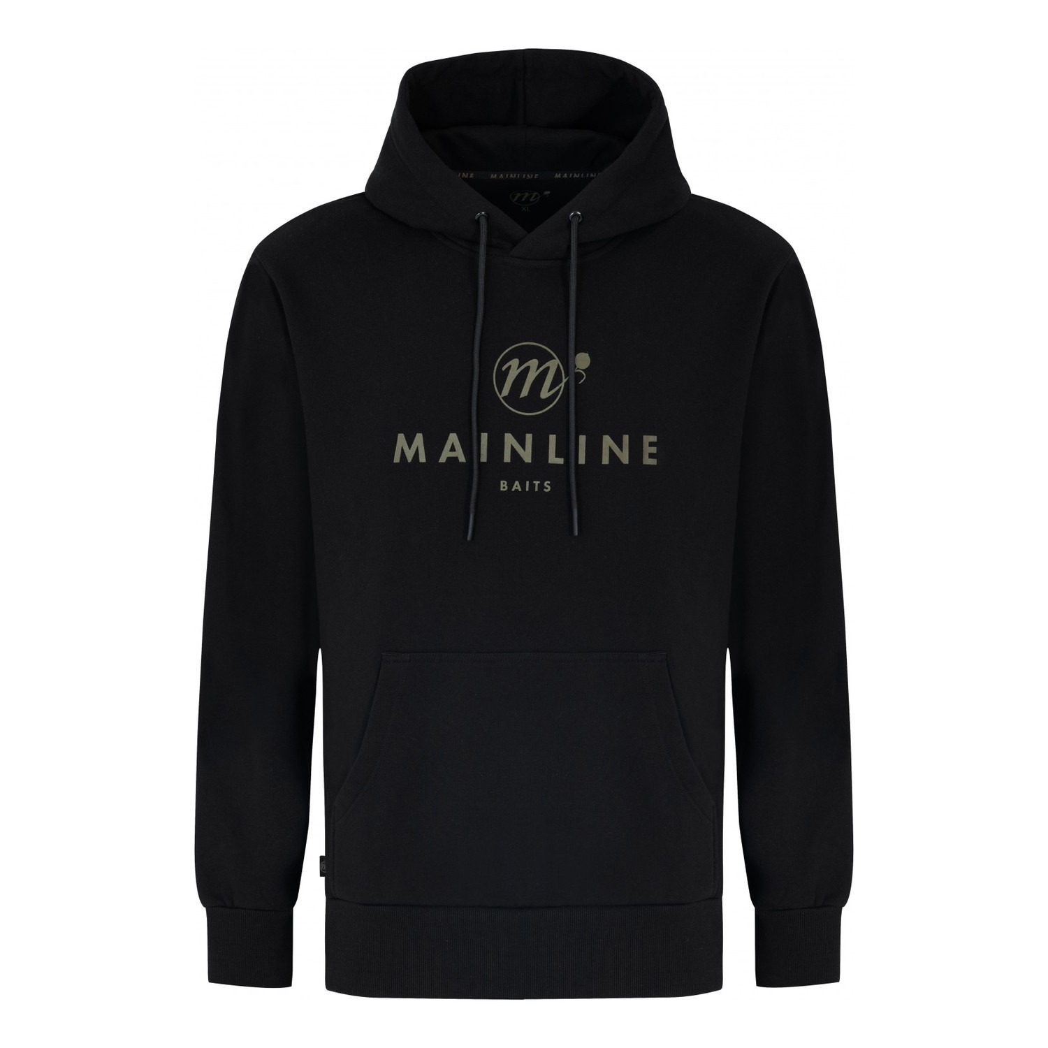 Mainline Carp Hoodie Black Edition i gruppen Klær Og Fottøy / Klær / Gensere / Hettegensere hos Sportfiskeprylar.se (MCL038r)