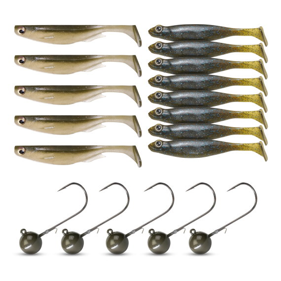 Megabass Jig Pack Perch i gruppen Sluker / Sluksett / Abbor Baitssett hos Sportfiskeprylar.se (MEGABASSJIGGPAKET)