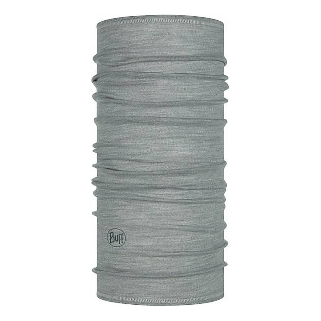 Buff Merino Lightweight - Solid Grey i gruppen Klær Og Fottøy / Klær / Skjerf Og Buffer hos Sportfiskeprylar.se (MERINO-SOLIDGREY)