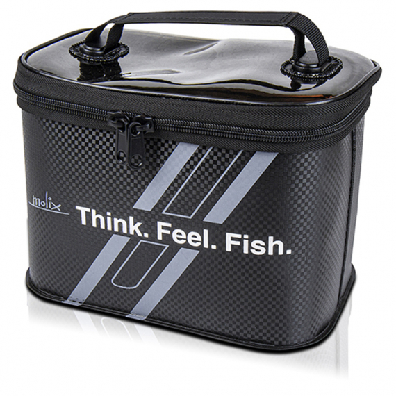Molix Eva Tackle Bag M 24x16x16 cm Black i gruppen Oppbevaring / Takkelmapper / Slukskrin hos Sportfiskeprylar.se (METB-M)