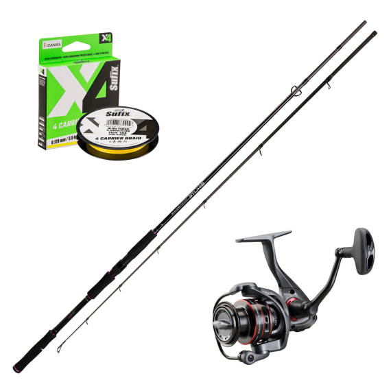 Mikado Bixlite Power Spin 8\' 40-125g Ceymar Combo i gruppen Kombinasjoner / Spinnsett / Gjedde Spinnsett hos Sportfiskeprylar.se (MIKADOCEYMARSUFIXCOMBO)
