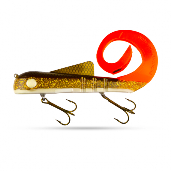 Musky Innovations Bull Dawg Magnum 12\'\'/30,5cm, 226g - Holo Walleye i gruppen Sluker / Swimbaits / Soft Swimbaits hos Sportfiskeprylar.se (MIMBD-9)