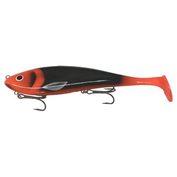 Musky Innovations Swimmin\' Dawg Magnum 10\'\'/25,5cm, 198g - Black/Orange i gruppen Sluker / Swimbaits hos Sportfiskeprylar.se (MIMSD10-10)
