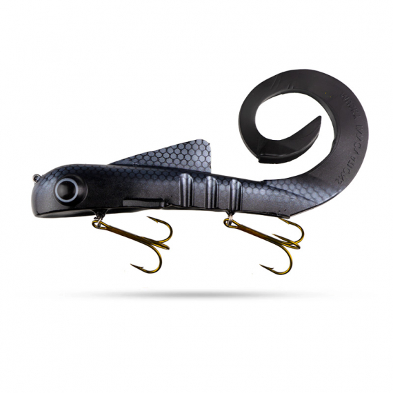 Musky Innovations Bull Dawg Regular Pro 9\'\'/23cm, 127g - Pro Dark Bait Fish i gruppen Sluker / Swimbaits / Soft Swimbaits hos Sportfiskeprylar.se (MIPRBD-3)