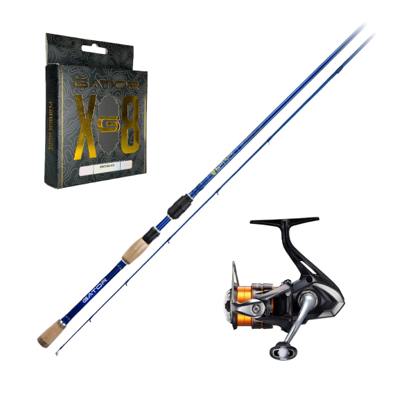 Gator Mirage 6\'10\'\' Zephyr Spinning Combo 3-15g i gruppen Kombinasjoner / Spinnsett / Abbor Spinnsett hos Sportfiskeprylar.se (MIRAGEPERCHSPINNINGCMB)