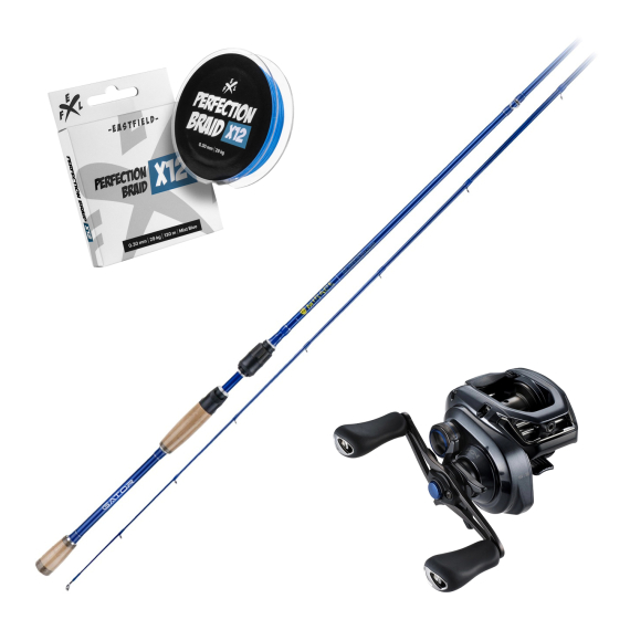 Gator Mirage Superb Casting & SLX Combo 7\'3\'\' 5-25g i gruppen Kombinasjoner / Kaste Kombinasjoner / Kastesett Abbor hos Sportfiskeprylar.se (MIRAGESLXCOMBO)