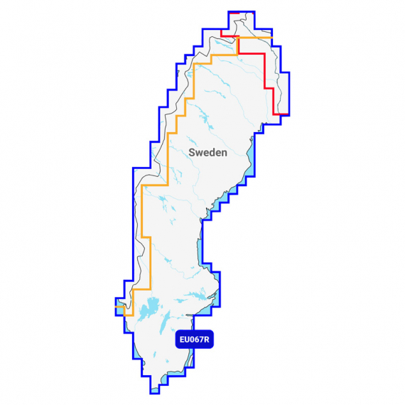 Navionics Nav+ 067R Svenska Sjöar i gruppen Båtelektronikk / Kart hos Sportfiskeprylar.se (MSD-EU067R)