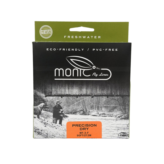 Monic Precision Dry Floating Fly Line i gruppen Snører / Skyteliner / Enhåndssnøre hos Sportfiskeprylar.se (NFD358r)