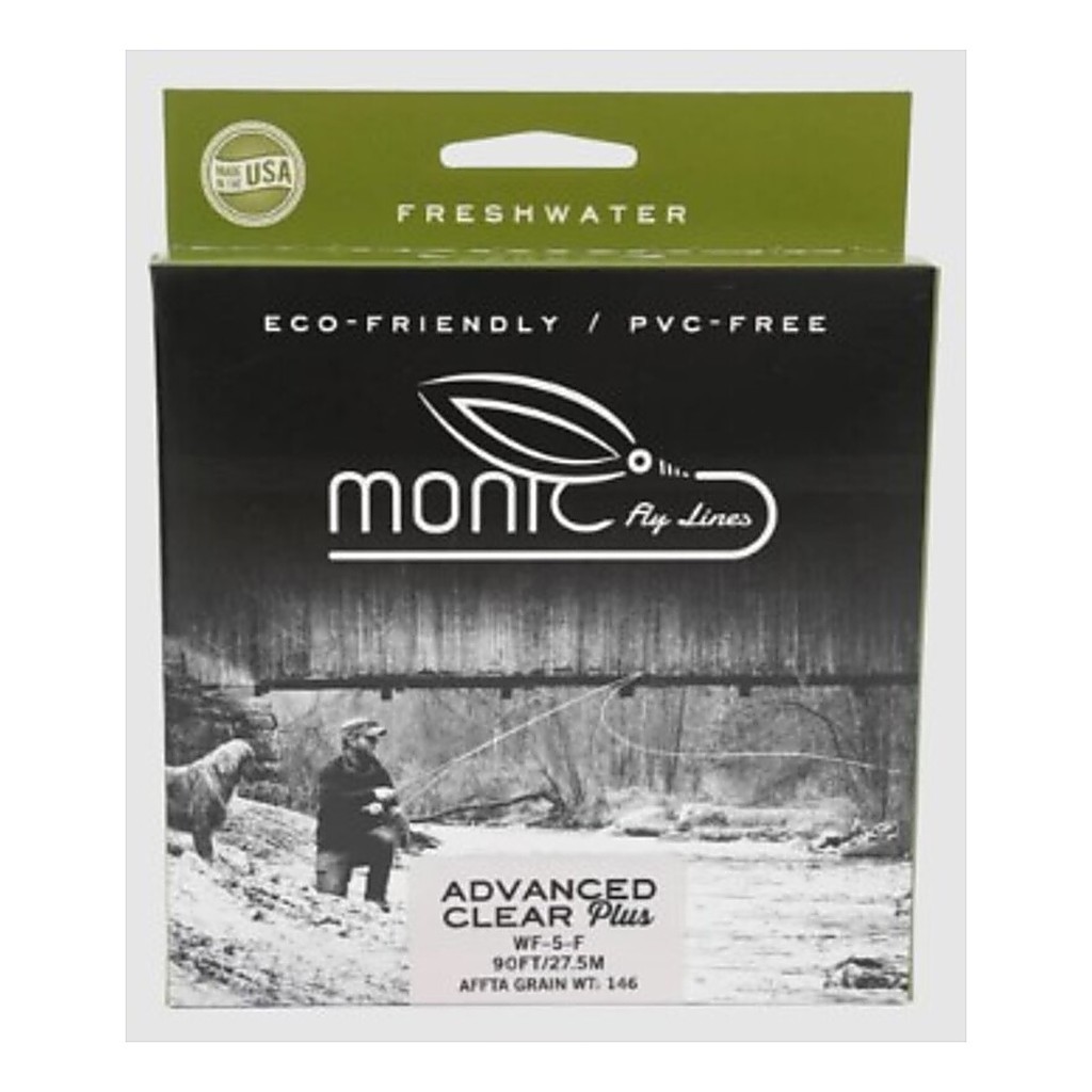 Monic Advanced Clear Plus Floating Fly Line i gruppen Snører / Skyteliner / Enhåndssnøre hos Sportfiskeprylar.se (NFD431r)