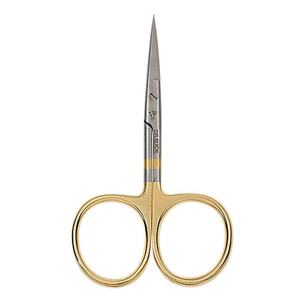 DR Slick All Purpose Scissor 4\'\' Curved i gruppen Utstyr Og Tilbehør / Tenger Og Sakser / Linekutter Og Sakser hos Sportfiskeprylar.se (NFD620-SAPC4G)