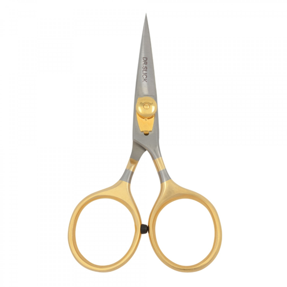 DR Slick Hair Razor Scissor 4 1/2'' Straight - Adjustable Tension