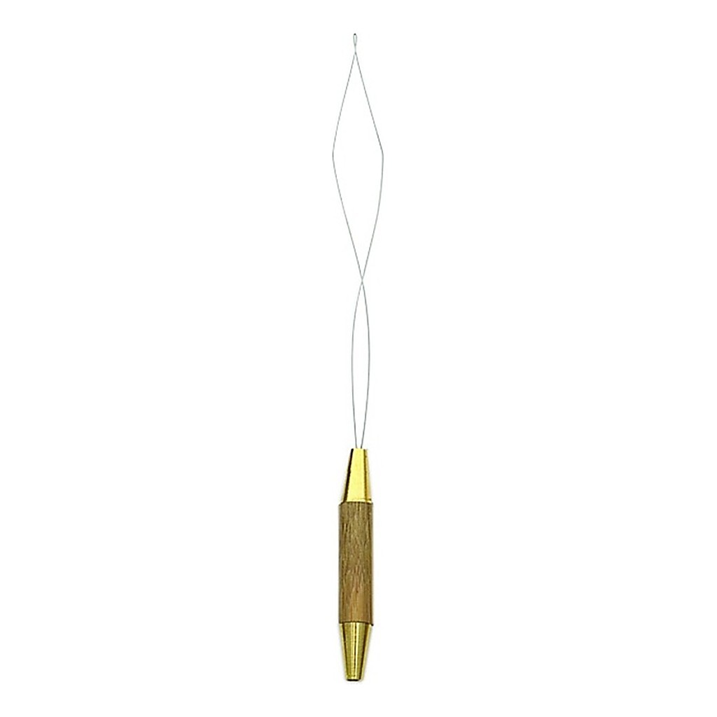 Dr Slick Bobbin Threader Gold w/ Half Hitch Tool i gruppen Kroker Og Terminal Takkel / Flue Binding / Fluebindingsverktøy / Bobbins hos Sportfiskeprylar.se (NFD679-BT)