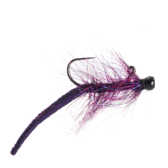 Umpqua Balanced Leather Leech Nano #12 - Purple i gruppen Sluker / Fluer hos Sportfiskeprylar.se (NFD9629-PL12)