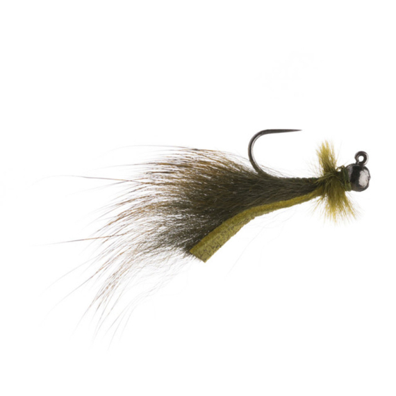 Umpqua Mini Leech Jig #12 - Olive i gruppen Sluker / Fluer hos Sportfiskeprylar.se (NFD9641-O12)
