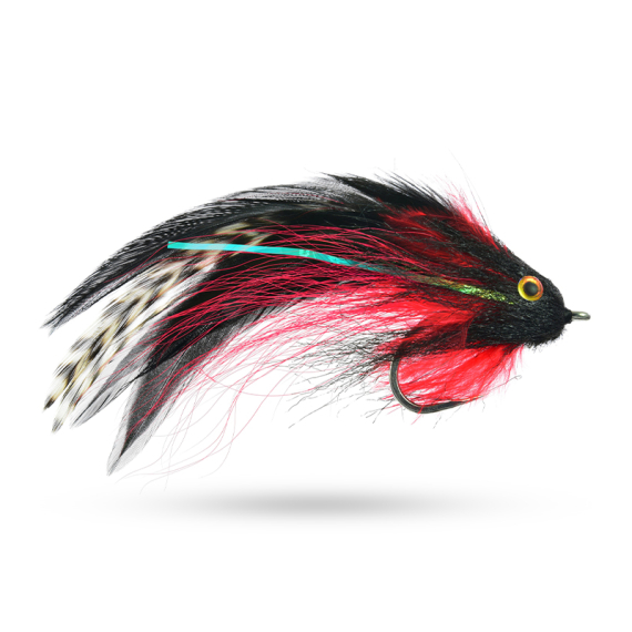 Umpqua Jungle Love Black/Red #2/0 i gruppen Sluker / Fluer / Streamere hos Sportfiskeprylar.se (NFD9658-BR20)