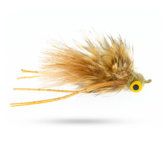 Umpqua Super Bugger Beck\'s Tan #6 i gruppen Sluker / Fluer / Streamere hos Sportfiskeprylar.se (NFD9673-TA6)