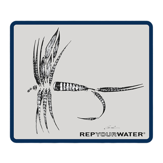 RepYourWater Sticker - Feather Dry Fly i gruppen Annen / Klistremerker Og Dekaler hos Sportfiskeprylar.se (NFD9715)