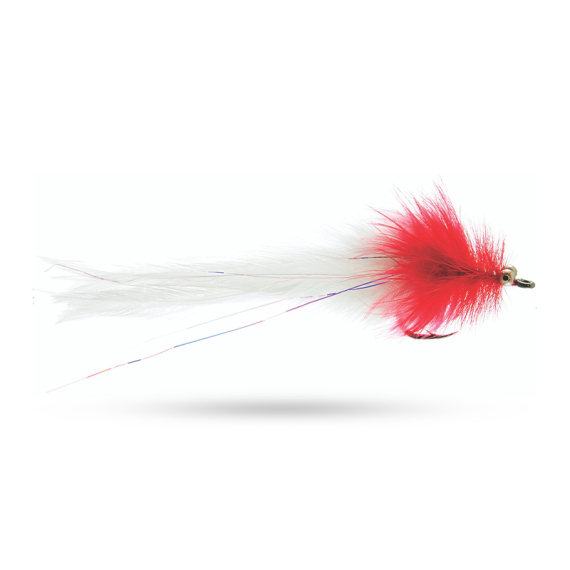 Umpqua Pike Snake Red/White #3/0 i gruppen Sluker / Fluer / Gjeddefluer hos Sportfiskeprylar.se (NFD9740-RedWhite)