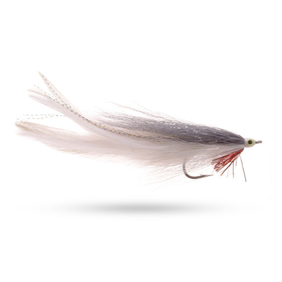 Umpqua Big Fish Deceiver Grey/White #3/0 i gruppen Sluker / Fluer / Gjeddefluer hos Sportfiskeprylar.se (NFD9741-GrWhite)