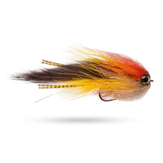 Umpqua Rabbid Strip Streamer Osowski Brown / Yellow #2 i gruppen Sluker / Fluer / Streamere hos Sportfiskeprylar.se (NFD9744-BrYellow)
