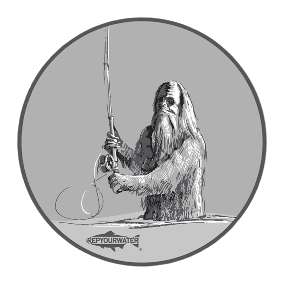 RepYourWater Sticker - Swing Squatch Repeat i gruppen Annen / Klistremerker Og Dekaler hos Sportfiskeprylar.se (NFD9820)