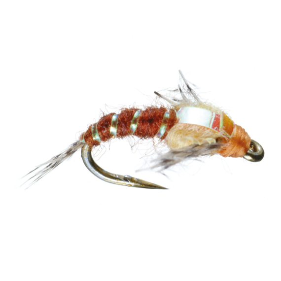 Umpqua Hunchback Two-tone Sulfur/Brown - #16 i gruppen Sluker / Fluer / Nymfer hos Sportfiskeprylar.se (NFD9875-16)