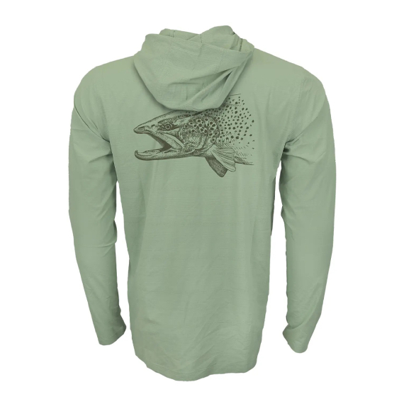 RepYourWater Hooded Sun Shirt Flolite Predator i gruppen Klær Og Fottøy / UV-klær hos Sportfiskeprylar.se (NFD9929-Sr)