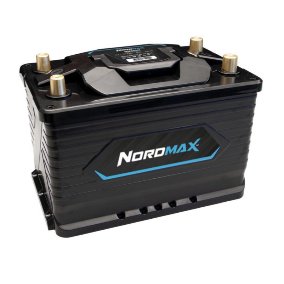 Nordmax Lithium Battery 12V 110Ah BT i gruppen Båtelektronikk / Batterier Og Ladere / Batterier / Lithiumbatterier hos Sportfiskeprylar.se (NM110LITBT)